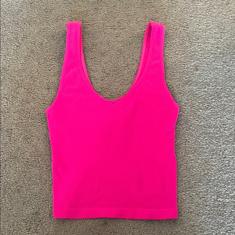 Hot Pink Women's Tank Top